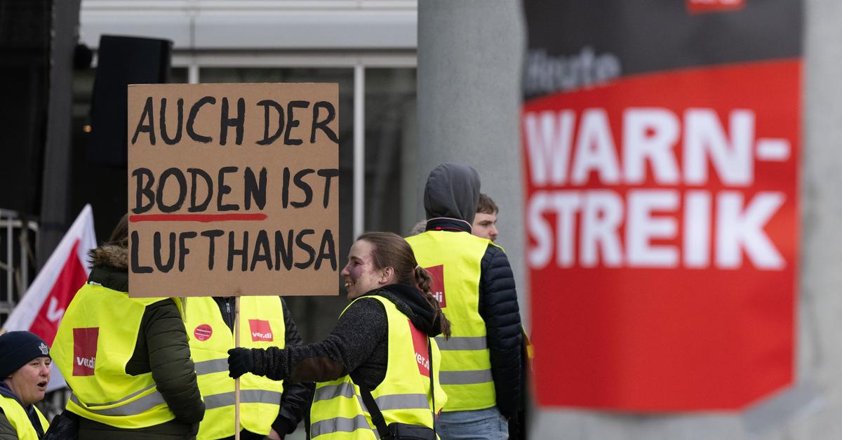 Verdi Ruft Lufthansa-Bodenpersonal Zum Streik Auf